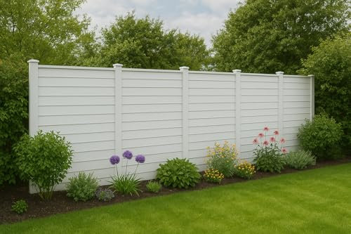 Be-Creative Peinture pour bois d'abri de jardin et de clôture, 20 L, peinture blanche pour extérieur pour bois et métal émaillé, résistance industrielle, antirouille, peinture blanche à base d'huile