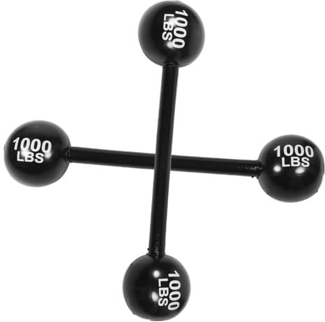 YARNOW 2 Stück Aufblasbares Langhantelspielzeug Kinder Erwachsene Verdicktes PVC Party Sportspielzeug Hand Augen Koordination Geburtstag Karneval