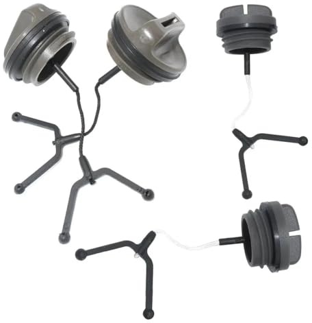 AFUSFEXP 4pcs Fuel Cap Oil Tank For Husqvarna Chainsaw 42 234 238 242 246 501819602 501819601 507476565 501809601