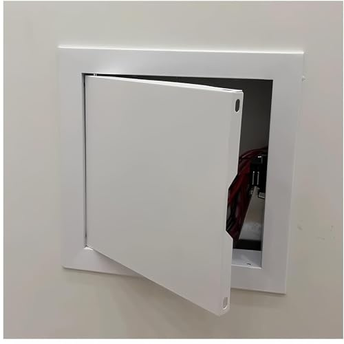 BALAMLB Revisionsklappe, Feuerbeständige Zugangstür, Revisionstür Aus Aluminiumlegierung, Wartungsklappe Für Trockenbau Wasserzähler Decke Badewanne Sicherungskasten, Einfache Installation 30x60cm
