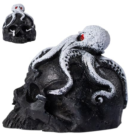 Générique Whistle of Death – Ancient Prank Toy, Horn Instrument, Scary Sound Maker, Design Octopus | Halloween-Überlebens-Zubehör für Camping, Picknick, Wandern, Klettern, Meditation