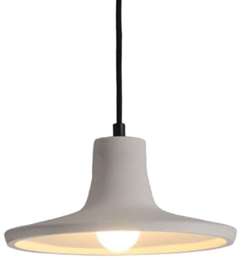 Jadssox Rustikale Zement-Pendelleuchte, Deckenleuchte, 23,6 Cm, Beton-Hängelampe, Pendelleuchte For Kücheninseln, Hängelampen For Esstische Im Bauernhausstil, Höhenverstellbar