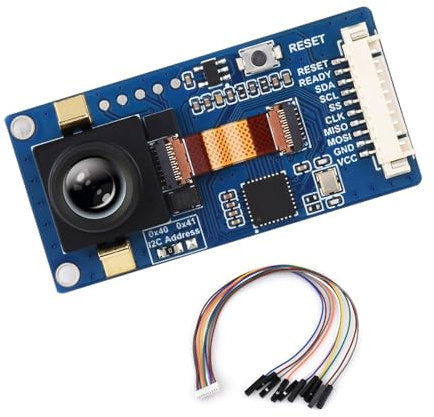 ZYHARUKO Dual-Field Thermal Camera HAT: 44°/90° FOV High Sensitivity SPI/I2C Integration High Resolution Thermal Sensoring