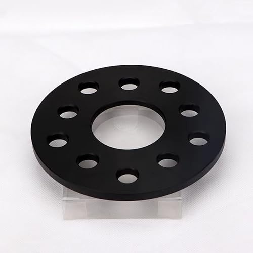 Spurverbreiterungen 2Stück 3/5/810/12/20mm Rad Spacer Adapter PCD 5x108 CB 65,1mm 5 Lugs Anzug Für Universal Serie Auto(2pieces 5mm Black)