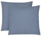 biberna Feinjersey Kopfkissenbezug 0077144 2X 40x40 cm blau