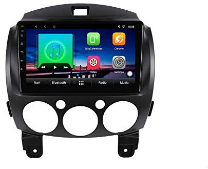 9 2.5D IPS Android 10 Car DVD Multimedia Player GPS for Mazda 2 2007 2008 2009 2010 2011 2012 audio radio stereo navigation