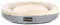 Feandrea Hundebett, Hundekorb, Katzenbett, Donut, Ø 75 cm, grau PGW075G02