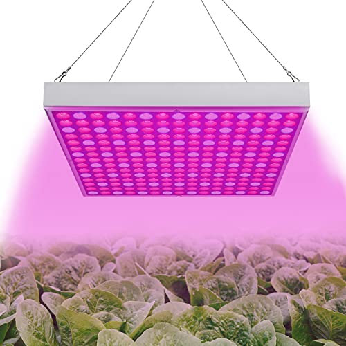 Lospitch Pflanzenlampe LED 45W,LED Grow Lampe,Pflanzenleuchte mit Rot Blau Licht Vollspektrum, Pflanenlicht für Hydroponic,für Zimmerpflanzen Gemüse und Blumen im Gewächshaus