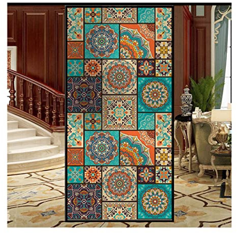 Siunwdiy Sonnenschutz fensterfolie bunt selbsthaftend Blickdicht,Milchglasfolie Sichtschutz Fensterfolie,Statisch Haftend Dekorfolie,ohne Klebstoff Wiederverwendbar zum Bad Duschwand,2,50x200cm