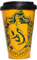 Harry Potter Taza de viaje Proud Hufflepuff RPET de 400 ml, reutilizable, respetuosa con el medio ambiente, para bebidas calientes