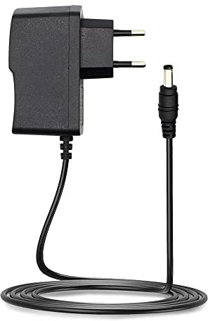 Leyf Universal Power Supply 5 V DC 2 A, AC 100-240 V 50/60 Hz, Adapter, Power Supply, Power adapter/115 cm Cable Length (5.5-2.1 mm Jack) Compatible with TV Box, LED Strips, routers, Camera