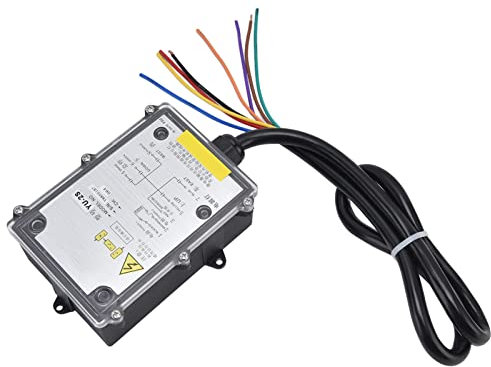 Drahtlose Industrielle Funkfernbedienung,Industrielle Steuerungskomponenten Tasten und Anzeigen Stopp-Start-Taste 2-Tasten-Hebezeug Kranhebe-Funkschalter YU‑2S (Wechselstrom 380V)