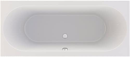 Ben Guus Badewanne Einbau Acryl - 170x75 cm - Glänzend Weiß - Eingebaute Badewanne - Acryl - Spa, für 2 Personen - Einbau Badewannen