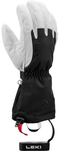 LEKI Guide X-Treme GTX Handschuhe, Black-White, EU 9