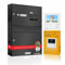 AL Briefkastensysteme Briefkasten mit Videosprechanlage 1 Familienhaus Komplettsystem Balter EVO Mini - Briefkasten anthrazit RAL 7016 pulverbeschichtet Aufputz Wandmontage mit Klingel Kamera Monitor