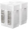 Citylife 40 Pack Small Storage Boxes with Lids Plastic Storage Boxes Stackable Storage Box with Handles，Clear 17.7x13x8.2cm