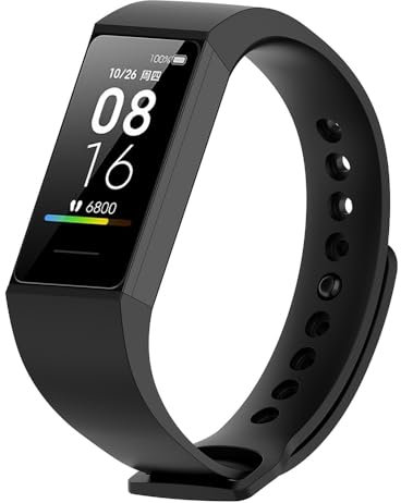 BYISYUE Bracelet pour Xiaomi Mi Smart Band 4C, Silicone Sport Bracelets de Remplacement pour Xiaomi Mi Smart Band 4C