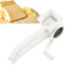 Grattugia per formaggio rotante - Affettatrice manuale a tamburo in acciaio inox 3 in 1 grattugie rotanti per cucina, trituratore di alimenti per verdure, noci e cioccolato (blu)