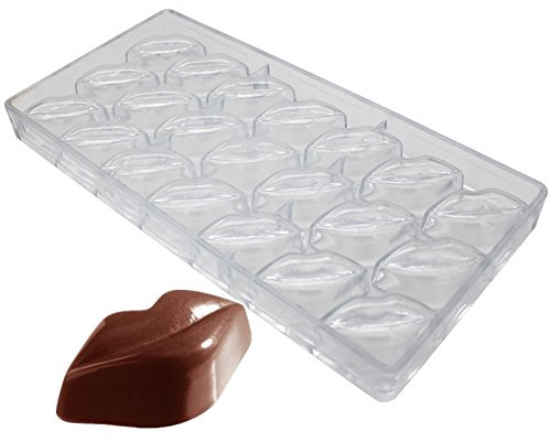 Goldbaking Lips Chocolate Mold Polycarbonate Chocolate Candy Molds