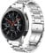 DEALELE Strap Compatible with Samsung Galaxy Watch 46mm / Galaxy Watch 3 45mm, 22mm Stainless Steel Metal Replacement Bands for Huawei Watch 4/4 Pro / 3/3 Pro / GT4 / GT3 46mm, Silver