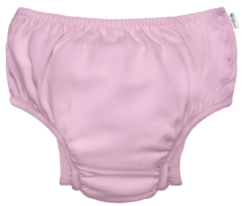green sprouts Reusable Baby Swim Diapers Light Pink 24 Months