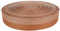 DecoMeister Teppicheinfassband Abschlussband Einfassband Klebeband zum Aufbügeln Klebe Saumband Fischgrätmuster Zweifarbig Teppich Polstermöbel Autopolsterung 40mm Breite x 500cm Beige - Braun