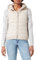 ONLY Damen Puffer Weste | Wattierte Stepp Übergangsjacke mit Kapuze | Basic ohne Ärmel ONLNEWTAHOE, Farben:Beige, Größe:XL