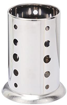 Bibest Porte-Ustensile en INOX Argent, Égouttoir à Couverts, Porte-Cuisine, Boite Rangement pour Cuisine pour Organiser Les tiroirs et comptoirs