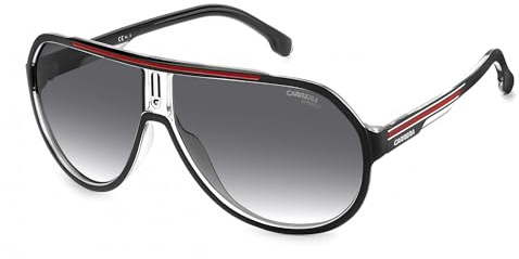 Carrera 1057/S BLACK RED/GREY SHADED 64/11/135 Herrenbrillen Sonnenbrillen
