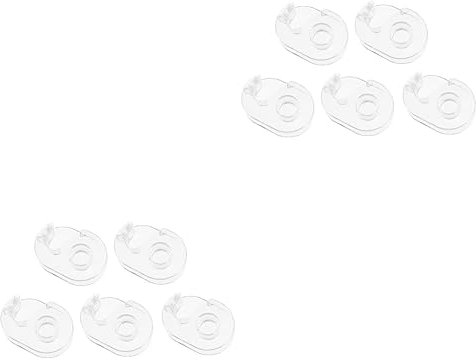 Housoutil 10 Stk Und Papier Band Schneiden Washi-tape-organizer Diy Washi Tape Spender Tragbarer Washi-tape-speicher Klebebandabschneider Washi-tape-cutter Plastik Rolle Büro Klebeband-box