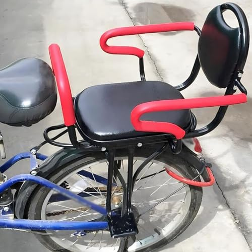 BEOTAY Fahrradsitz Kinder Hinten Für 2-8-Jährige,Fahrrad Kindersitz Hinten,Komfortable Griffunterstützung,Kinderfahrradsitz Geeignet Für Die Meisten Fahrräder,Tragfähigkeit 40 Kg