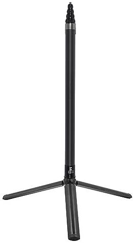 Perche à Selfie en Fibre de Carbone avec Tête de Verrouillage à Vis, Support de Prise de Vue Multi-Angle, Polyvalent pour Appareils Photo, Stabilisateurs, Trépieds (3 mètres /