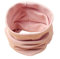 Boomly Baby Loop Schal Baumwolle Herbst Winter Nackenwärmer Halsband Einfarbig O Ring Schals Halstuch Schlauchschal Für 0-8 Jahre Jungen Mädchen (Rosa, 0-3 Jahre)