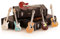 Geepin Emaille-Gitarren-Anstecker 6er Pack| Hochwertige Mini-Brosche | 52 mm | Tragbar am Rucksack, T-Shirt, an der Jacke, Krawatte etc. | In ansprechender Gitarrenkoffer-Box | Tolles Geschenk