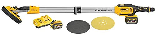 Dewalt DCE800T2 54V XR Flexvolt Brushless Drywall Sander 225mm (2 x DCB546 Batteries)
