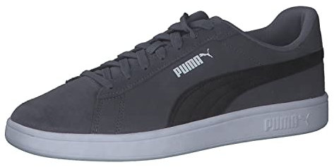 PUMA Smash 3.0, Sneaker Unisex - Adulto, Multicolore Gray Tile Puma Black Puma White, 40 EU