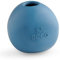 Beco Dog Toy - Wobble Ball, Fetch, Bouncy Treat Ball, Enrichment Toy, Natural Rubber - Blue