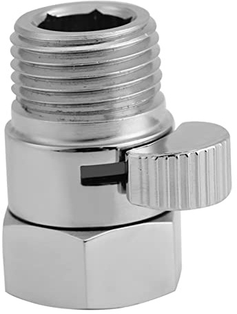 Holigie Gerades Ventil, Duschkopfventil und Absperrventil mit G1/2-Zoll-Anschlüssen für den Duschkopf, die Handbrause oder das Bidet-Sprühgerät