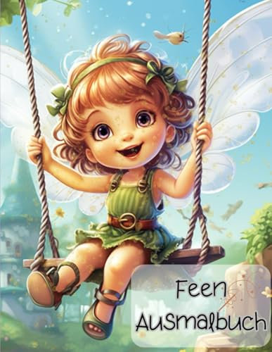 Feen Malbuch: Für Kinder ab 4 Jahre