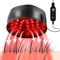iKeener Laser Kappe für Haarwachstum Beschleunigen, FDA Genehmigt 660nm & 850nm lllt Laser Anti-Haarausfall für Männer und Frauen mit 120pcs Laserdioden, Natürlich Gegen Haarausfall (schwarz)