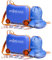 Minimax Kinderkoffer Hartschale Handgepäckkoffer Kofferset 45x36x20cm für Kinder Jungen und Mädchen 29L Kindergepäck Handgepäck Trolley Hartschalenkoffer für Easyjet mit 4 Rädern (2X Blau)
