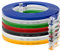 hb-digital 7x10m cavo di rete LAN Flat Patch Cable con spina RJ45 in rame professionale sottile e flessibile per Gigabit Ethernet compatibile con PC Router Switch Modem TV Console di gioco, colorato