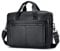 BAGZY Sacoche Homme pour Ordinateur 15.6 Pouces Sac Homme Cartable Cadeau Homme Porte Document Cuir Véritable Rétro Sacoche Mallette de Voyage Travail