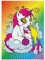 Spaß Kostet Puzzle 1000 Teile mit Poster Party Einhorn 50 x 70 cm lustige einhörner Motive