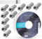 MK-Digital 100 Meter VOLL KUPFER Sat Koaxial Kabel 100dB Twin Mini 2x 4,6 mm, Antennenkabel FullHD HDTV +10 F-Stecker
