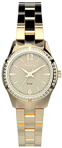 Timex Women's Solar Premium Dress 28mm Watch