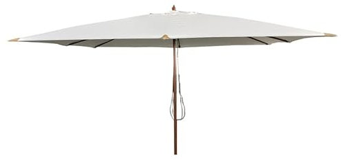 Gecko Jardin Parasol droit 4x3 m écru Pegasia