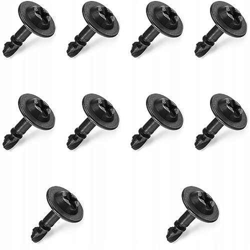 AWPARTS Lot de 10 clips de fixation pour voiture - Clips de fixation de voiture - Clips de voiture de haute qualité - Vis de protection du moteur compatible avec Audi A4 A5 A6 A7 A8 Q3 Q5 Q7