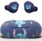 Disney Lilo & Stitch Bluetooth Earbuds w/Charging Case - Wireless Headphones w/Built-in Mic - Up to 30 Hrs Playtime - Lilo & Stitch Gifts for All Fans