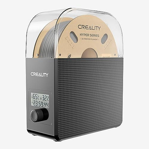 Creality Filament Dryer Box Pro, Chauffage 360° Amélioré avec Ventilateur, Stockage Anti-poussière et Anti-humidité, Support de Bobine de Filament, Déshydrateur pour 1,75 mm/2,85 mm PLA PETG ABS TPU